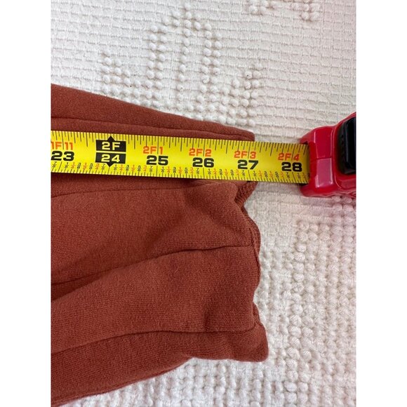 Abercrombie & Fitch Womens Sweatshirt M Rust Soft A&F Cropped Comfy Cozy Casual - Picture 8 of 9